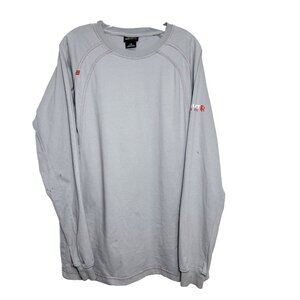 Ariat FR Cat 2 2112 Fire Resistant PPE Long Sleeve T-Shirt Size Large Gray READ